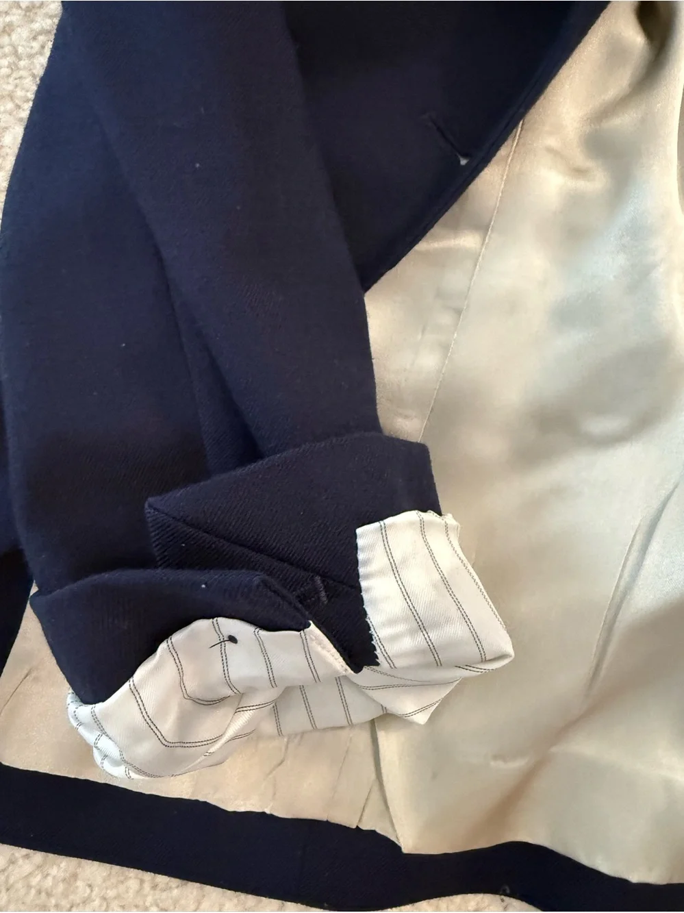 J.Crew Factory Original schoolboy blazer Navy Sz 2